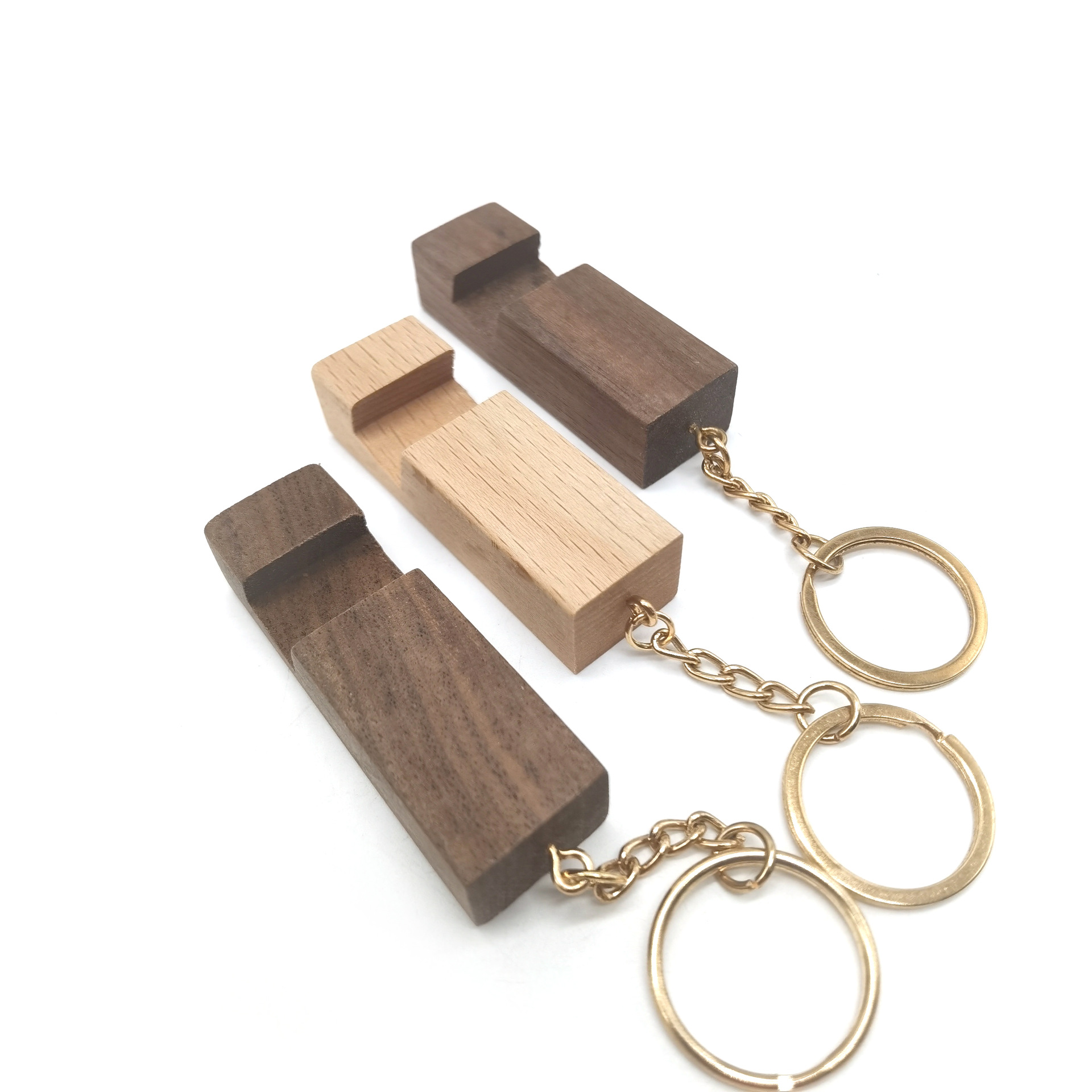 Mini wooden mobile phone rack