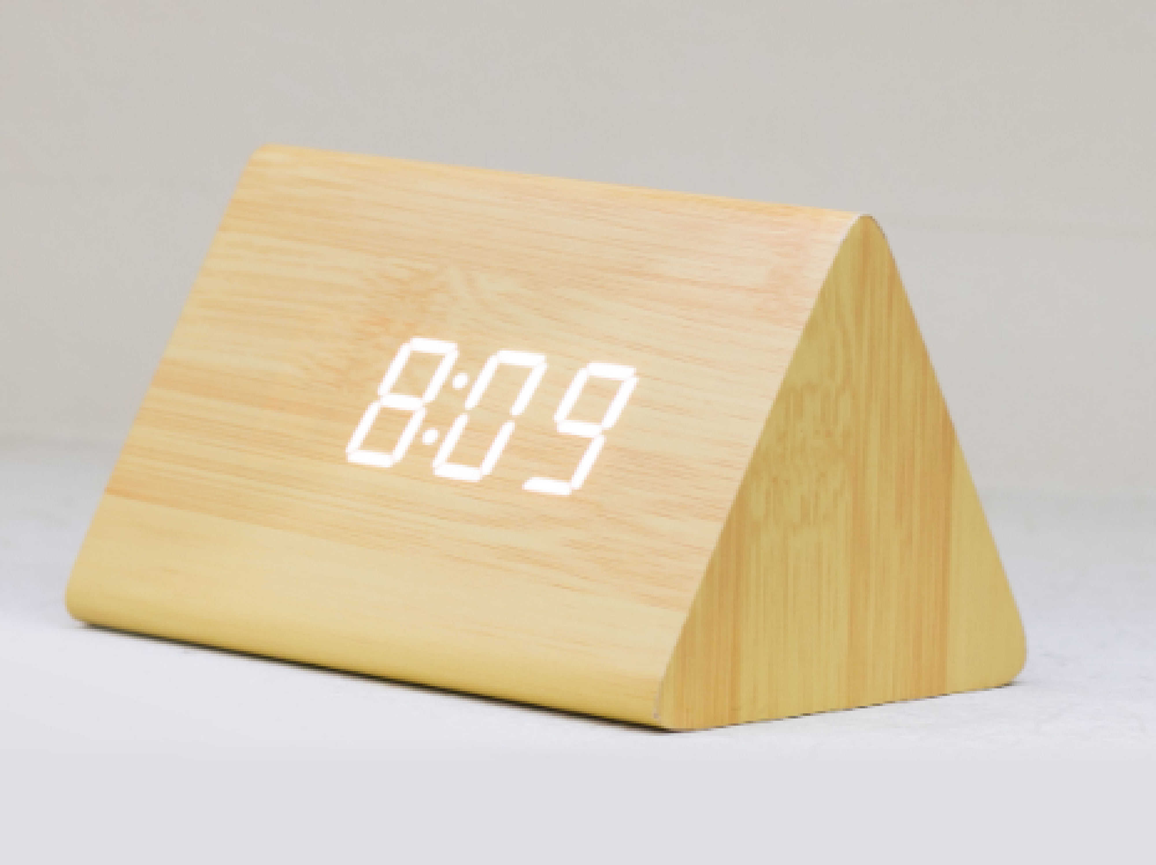 LED digital electronic alarm clock wood clock fashion creative electronic clock mute clock electronic clock