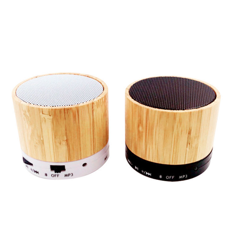 S10 bamboo bluetooth speaker