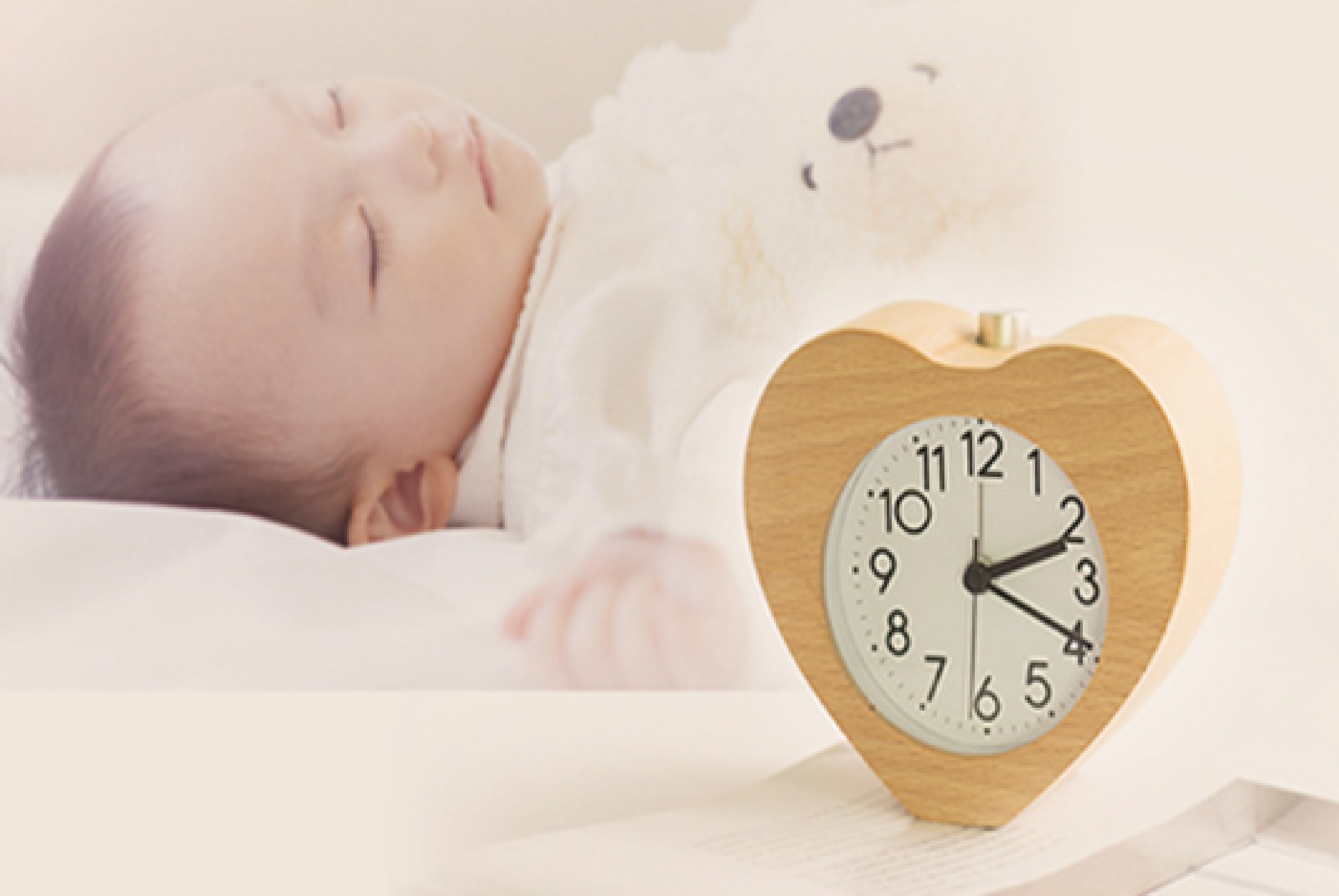 Heart-shaped solid wood clock Student sleepiness alarm clock