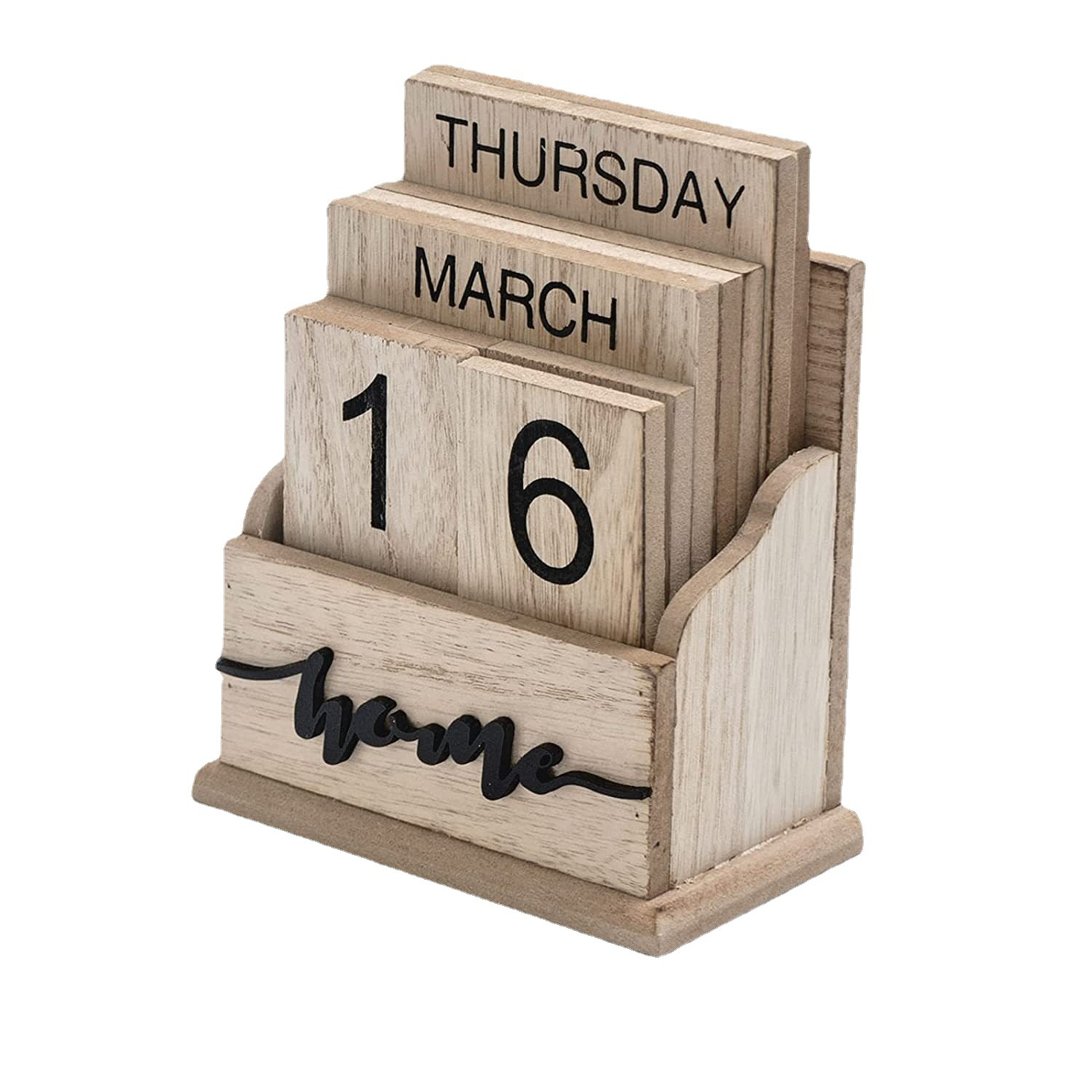 Wooden calendar holder Calendar holder