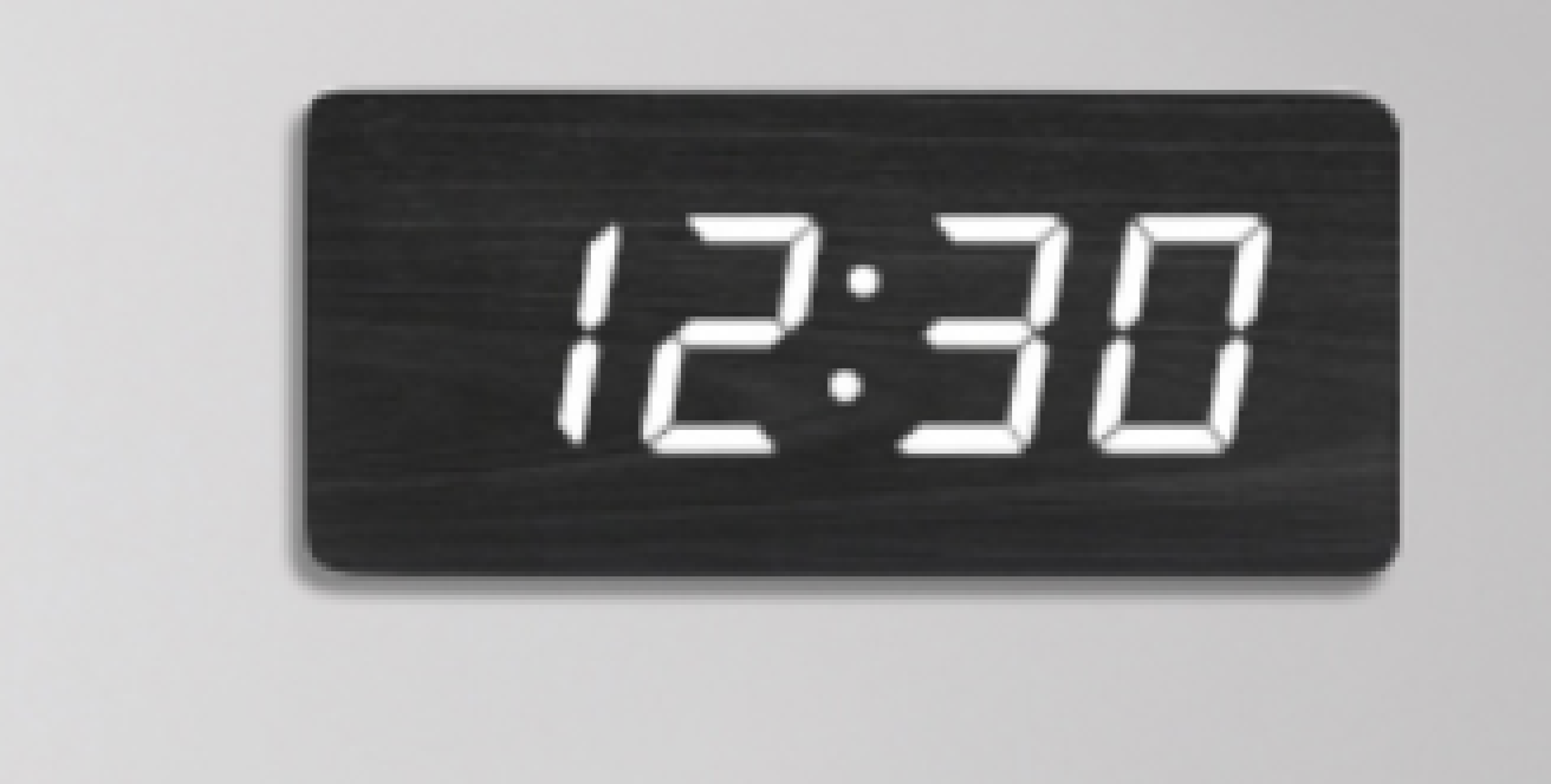 Lazy silent LED wall clock, sound-controlled wood clock, home decoration wall clock