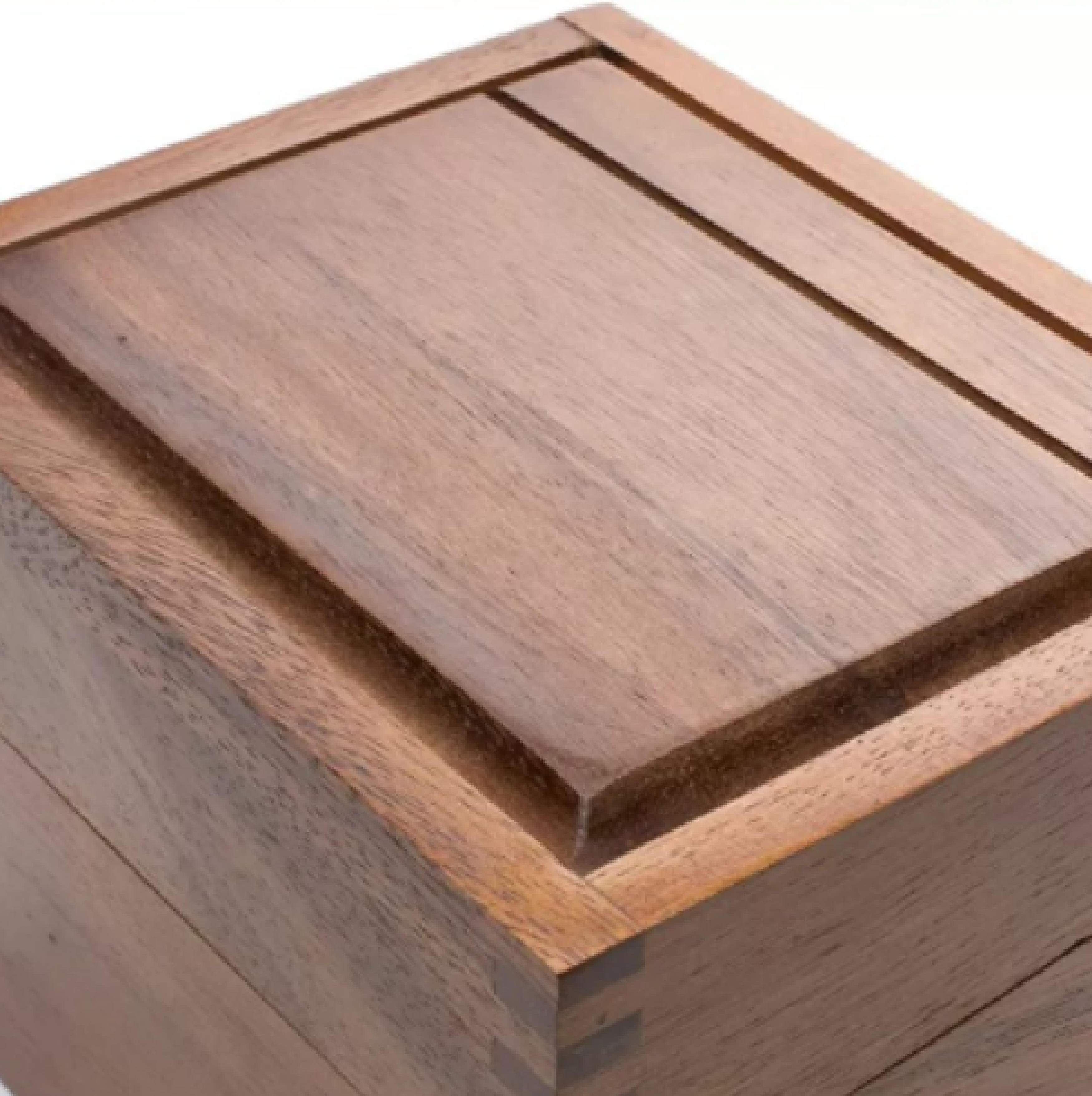 Acacia wood recipe box wooden formula box