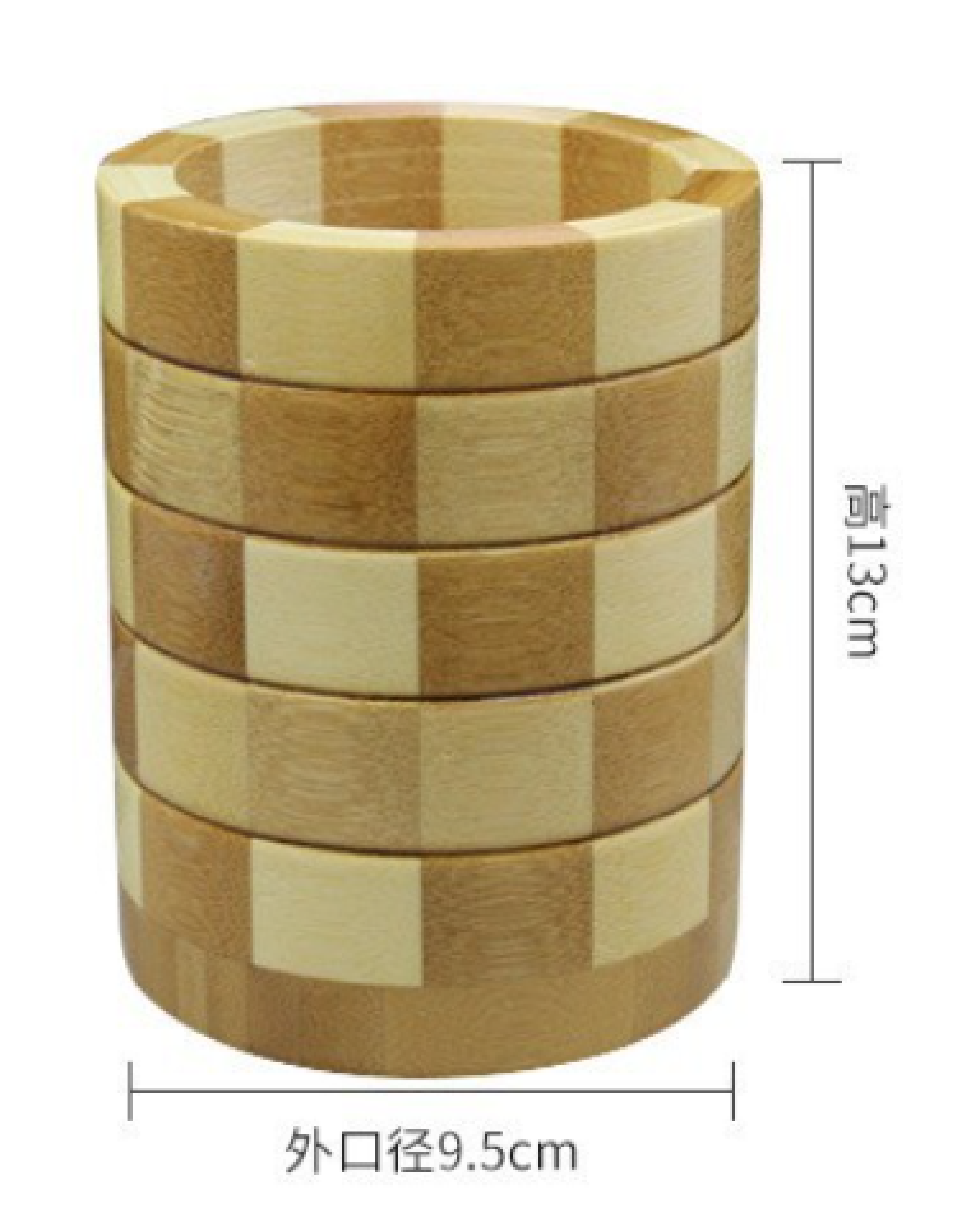 Bamboo drain rack kitchen spoon storage