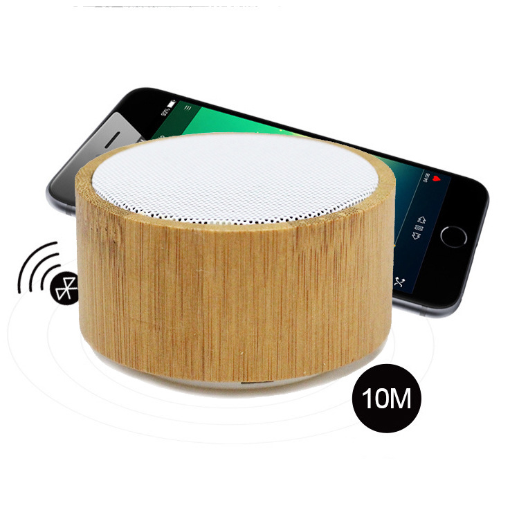 A10 bamboo bluetooth speaker
