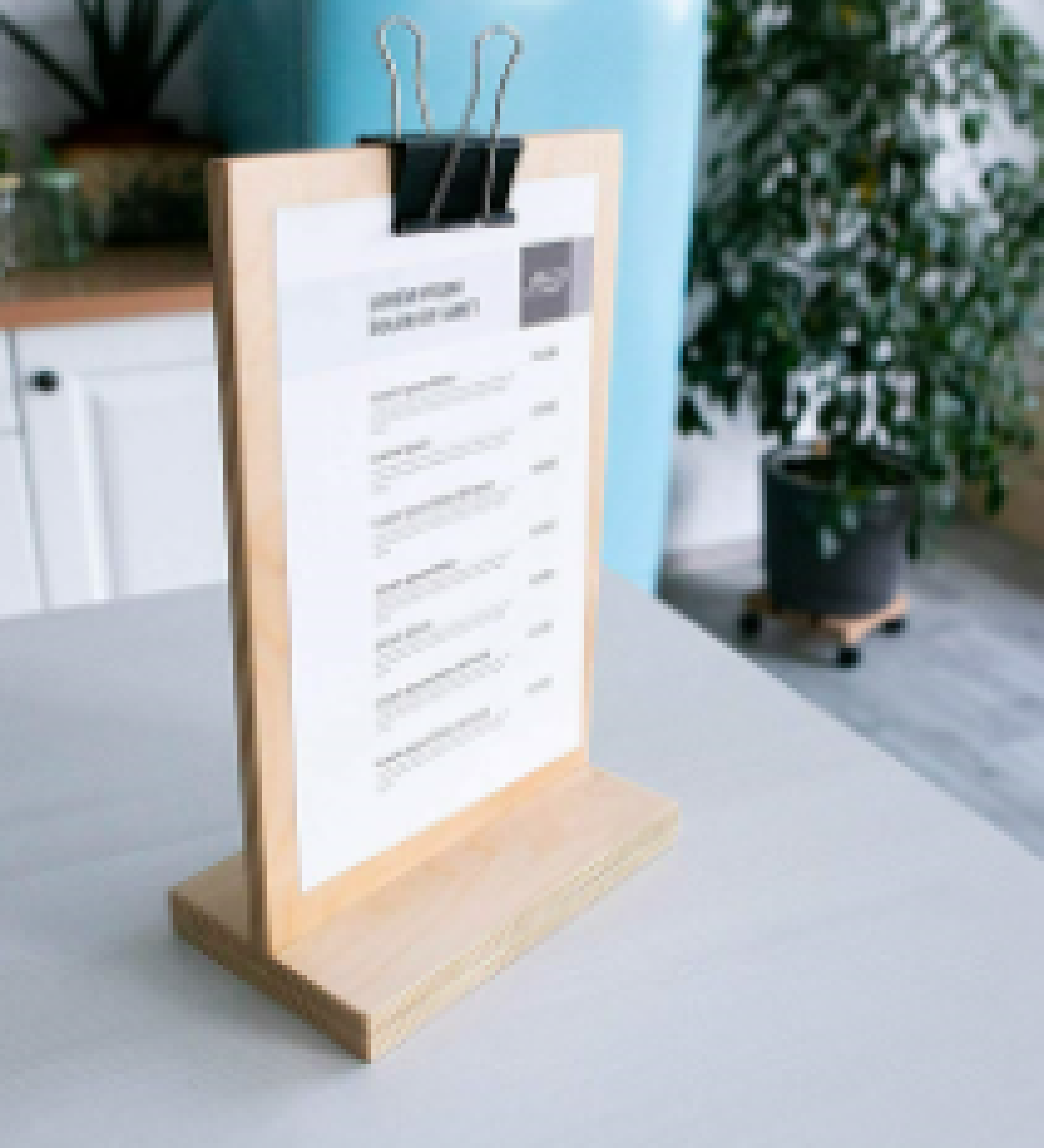  Kitchen order splint cookbook loose-leaf table price list