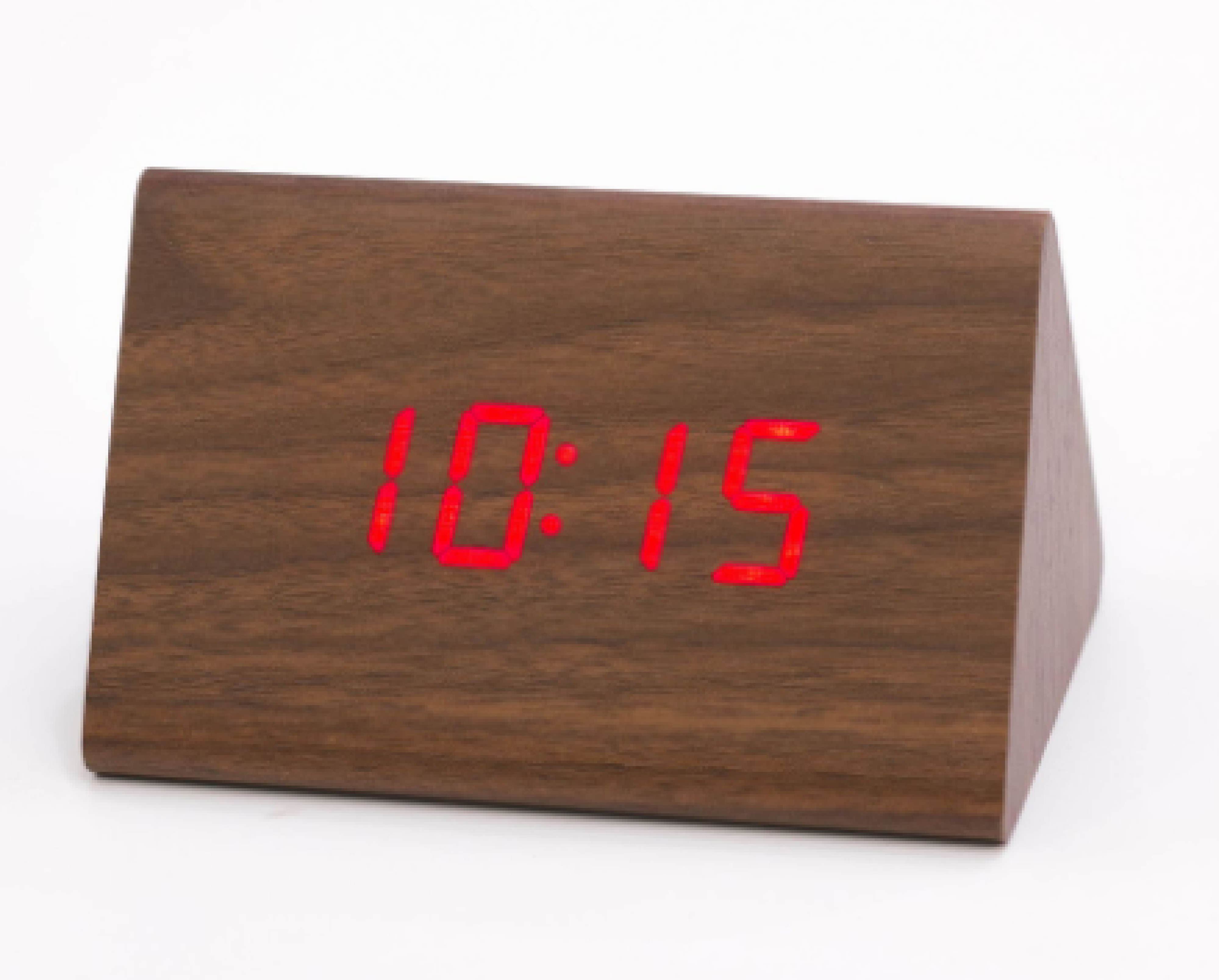 LED digital electronic alarm clock wood clock fashion creative electronic clock mute clock electronic clock