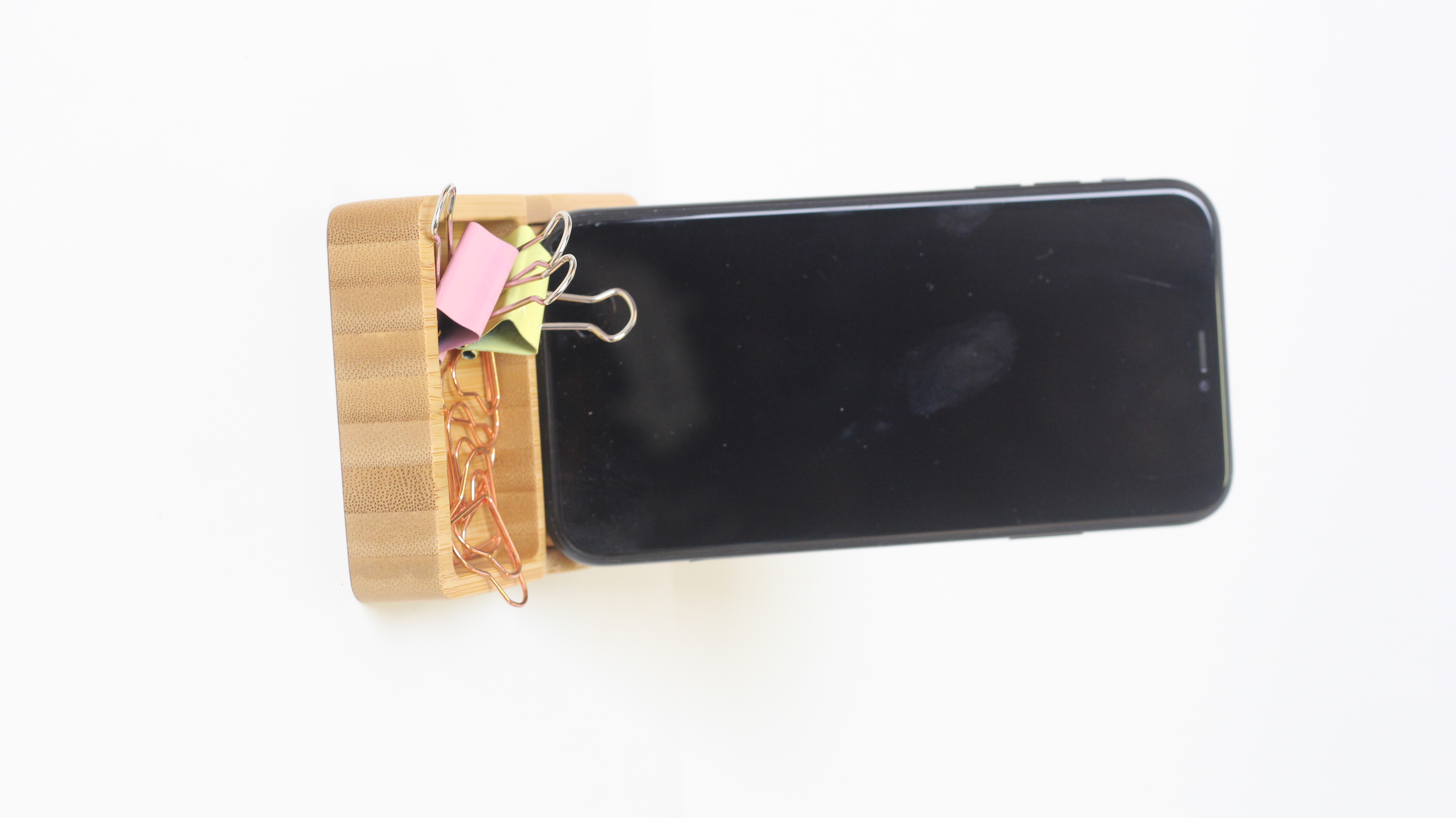 Fast wireless charger for bamboo products