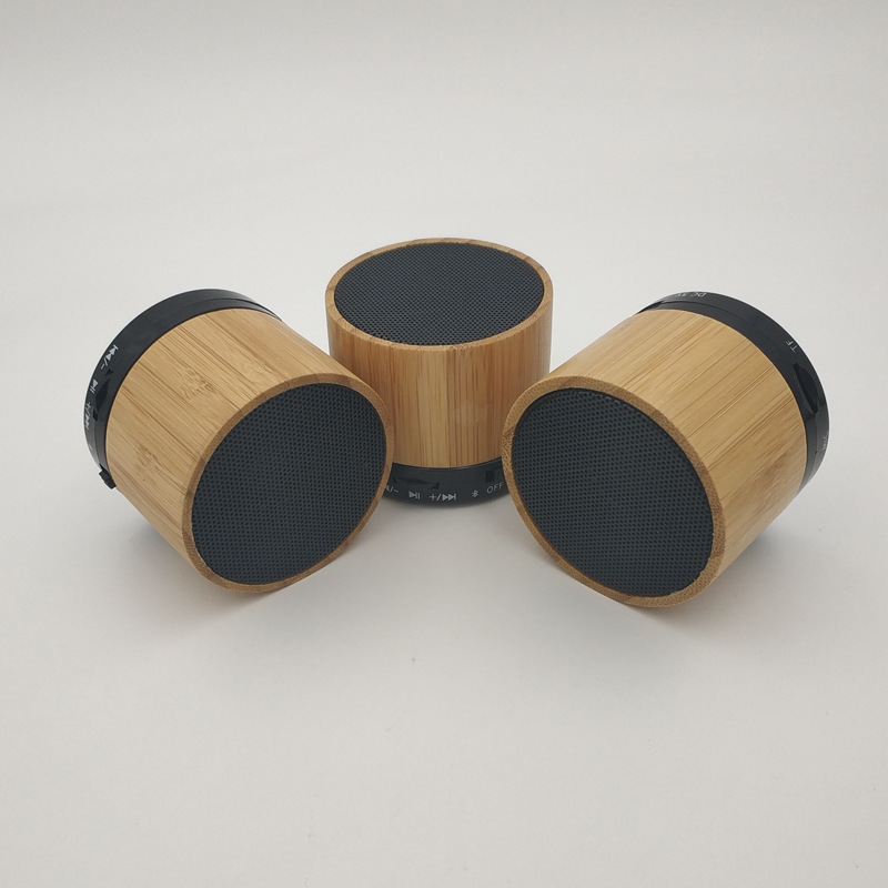 S10 bamboo bluetooth speaker