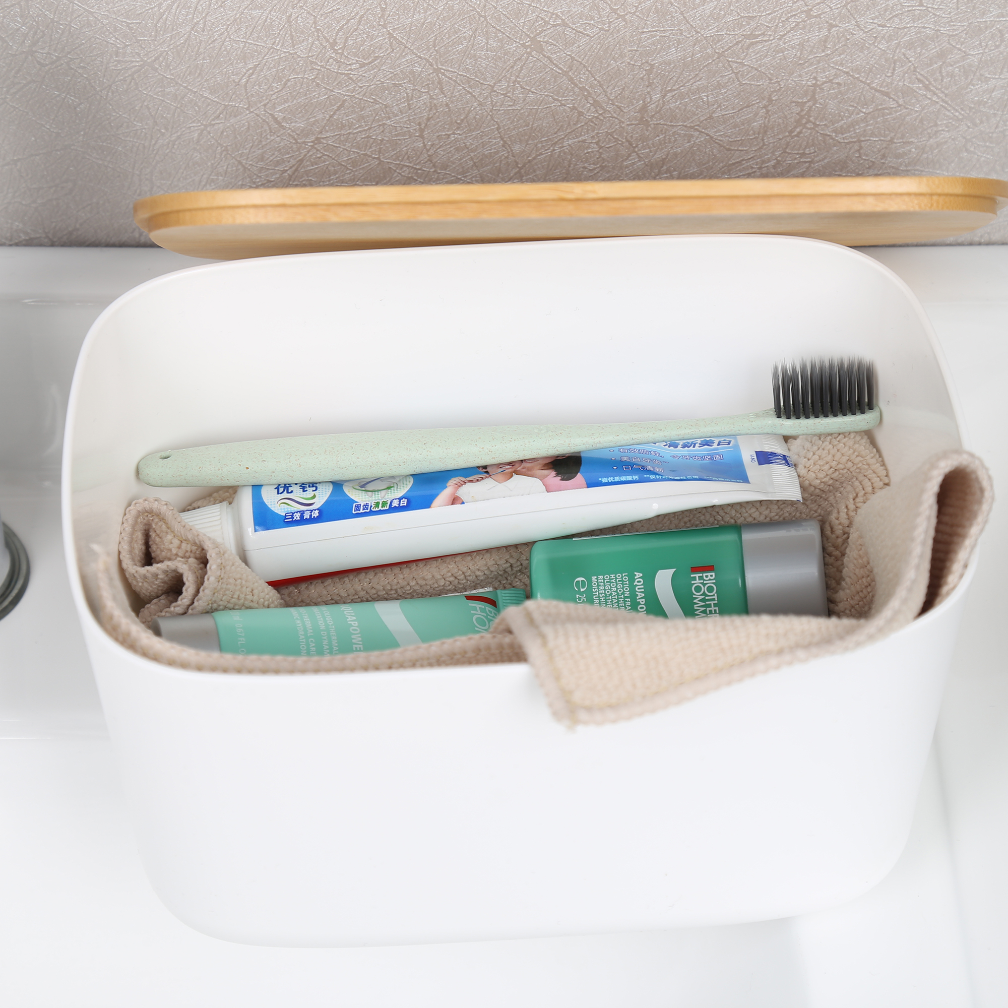 Toilet storage box