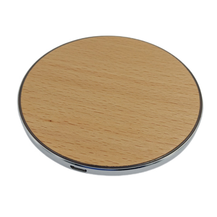 Bamboo and wood wireless charging