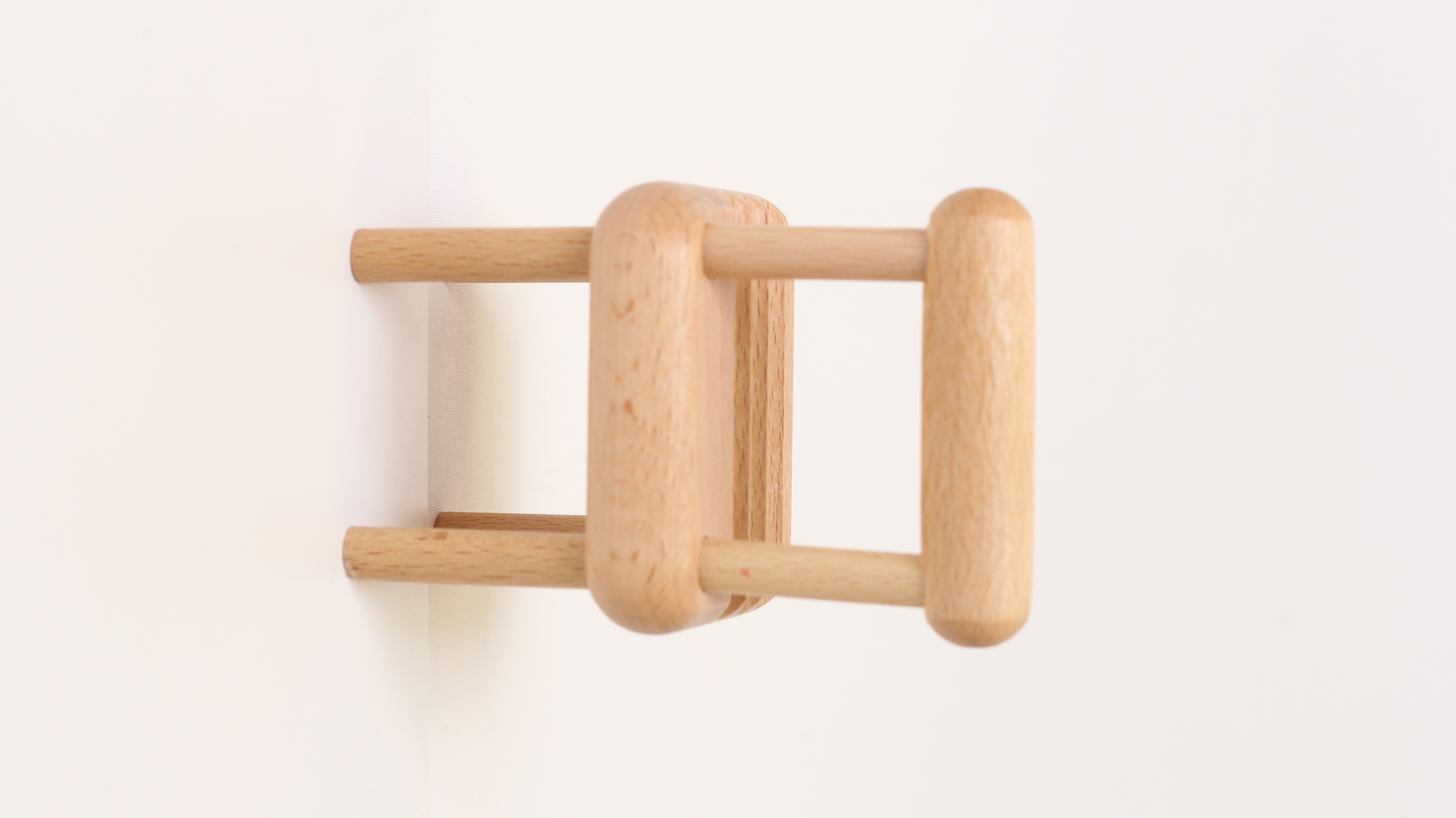 wooden chair mobile phone bracket