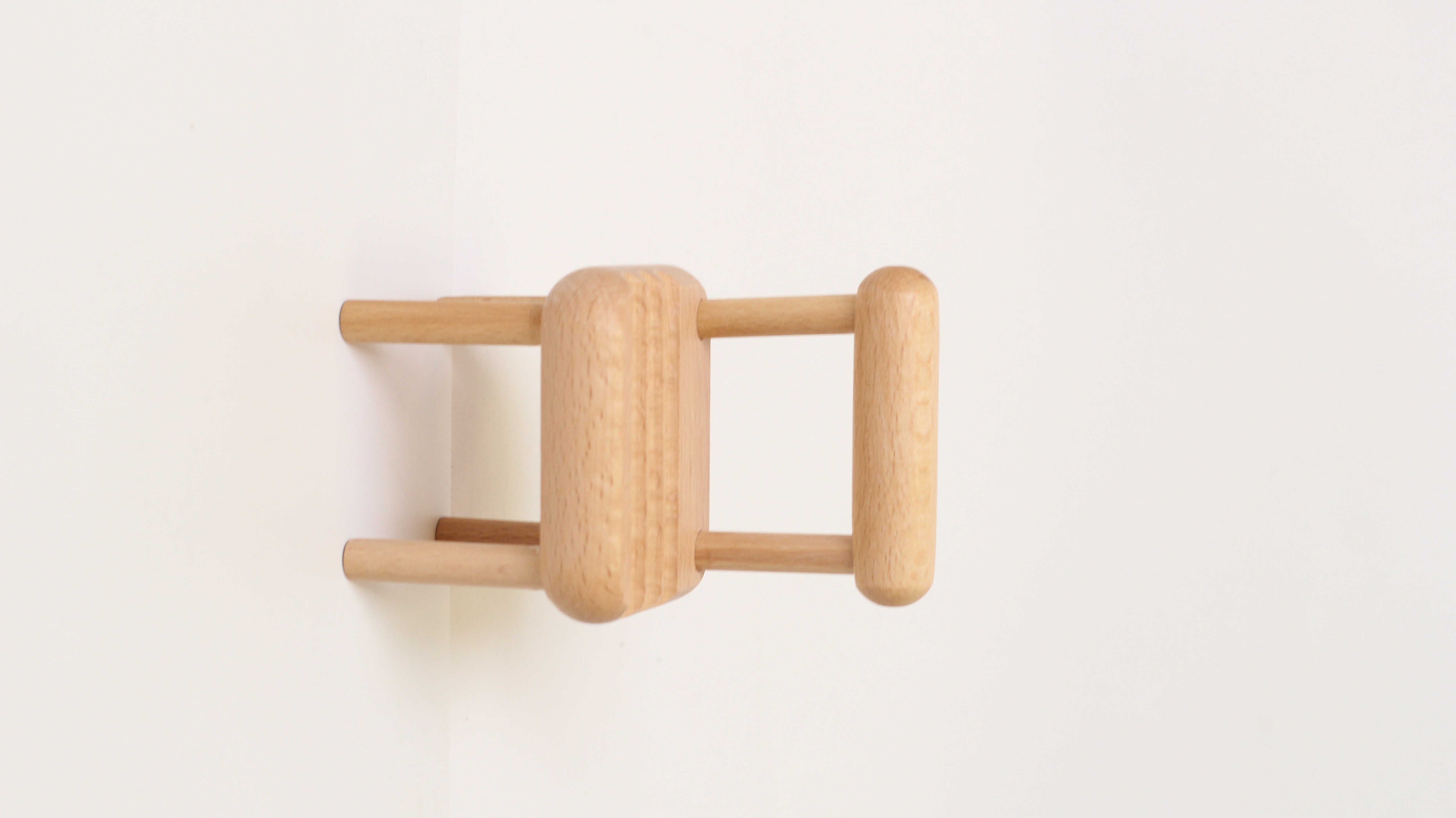 wooden chair mobile phone bracket
