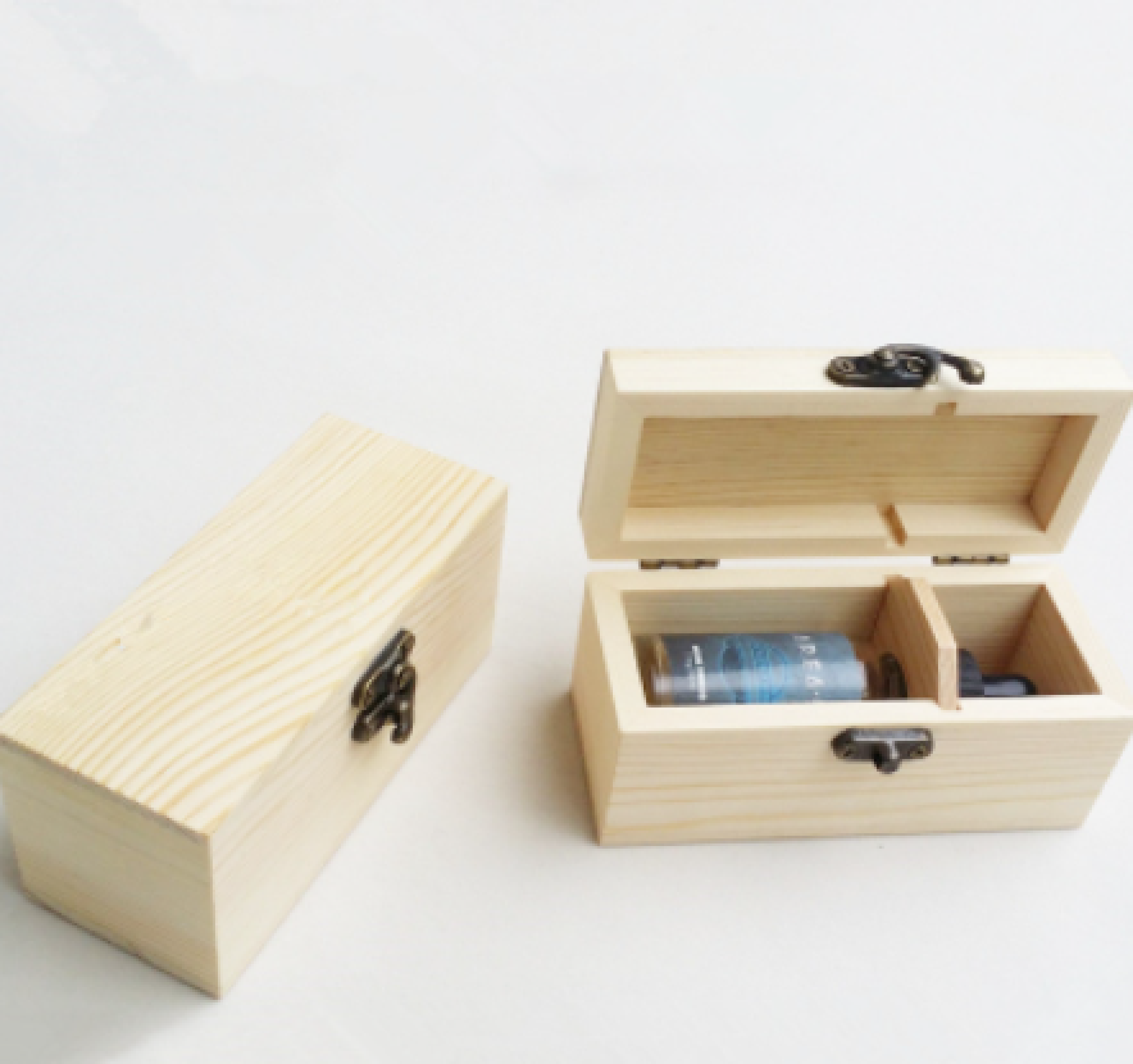 Wooden box solid wood flap small wooden box storage box