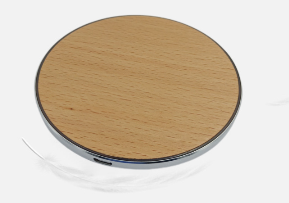 Bamboo and wood wireless charging